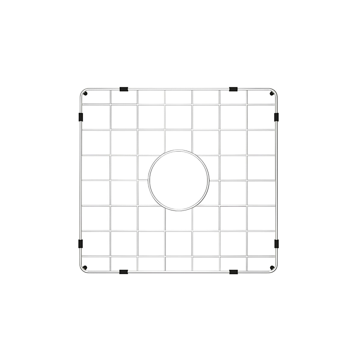 TURNER HASTINGS NOVI PROTECTIVE SINK GRID 365MM STAINLESS STEEL
