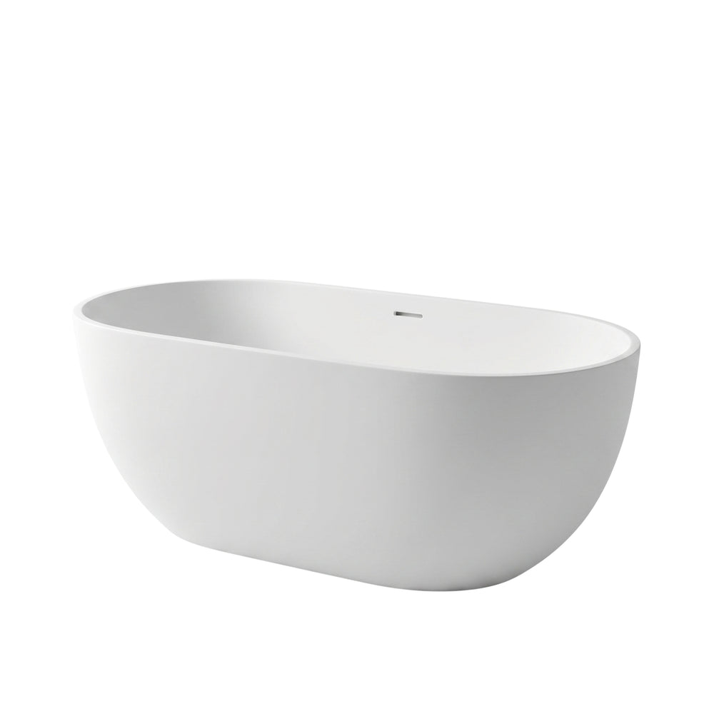 INFINITY NOAH FREESTANDING BATHTUB MATTE WHITE (MULTIPLE SIZES AVAILABLE)