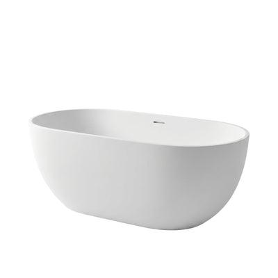 INFINITY NOAH FREESTANDING BATHTUB MATTE WHITE (MULTIPLE SIZES AVAILABLE)