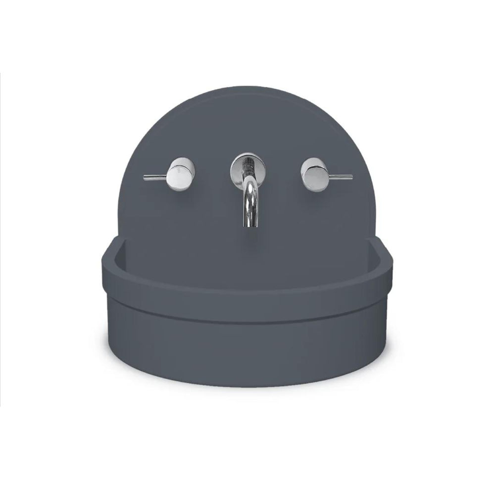 NOOD CO BETTY ABOVE COUNTER / WALL HUNG BASIN COPAN BLUE 410MM