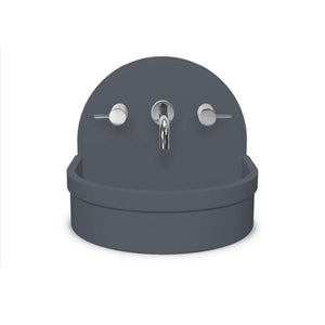 NOOD CO BETTY ABOVE COUNTER / WALL HUNG BASIN COPAN BLUE 410MM