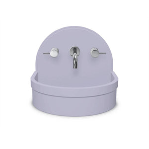 NOOD CO BETTY ABOVE COUNTER / WALL HUNG BASIN LILAC 410MM