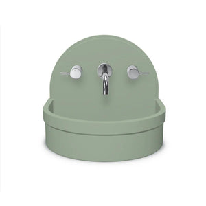 NOOD CO BETTY ABOVE COUNTER / WALL HUNG BASIN MINT 410MM