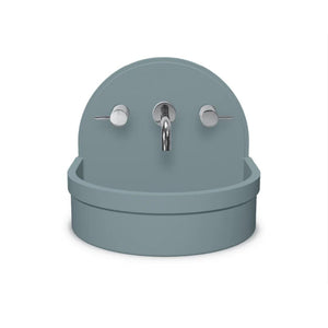 NOOD CO BETTY ABOVE COUNTER / WALL HUNG BASIN ROWBOAT 410MM