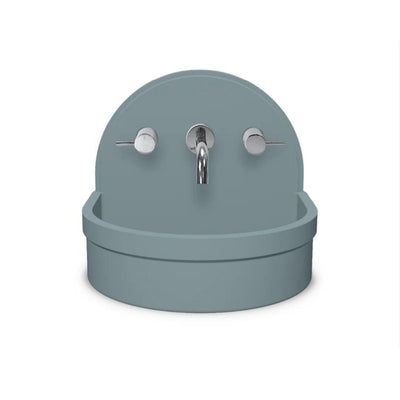 NOOD CO BETTY ABOVE COUNTER / WALL HUNG BASIN ROWBOAT 410MM