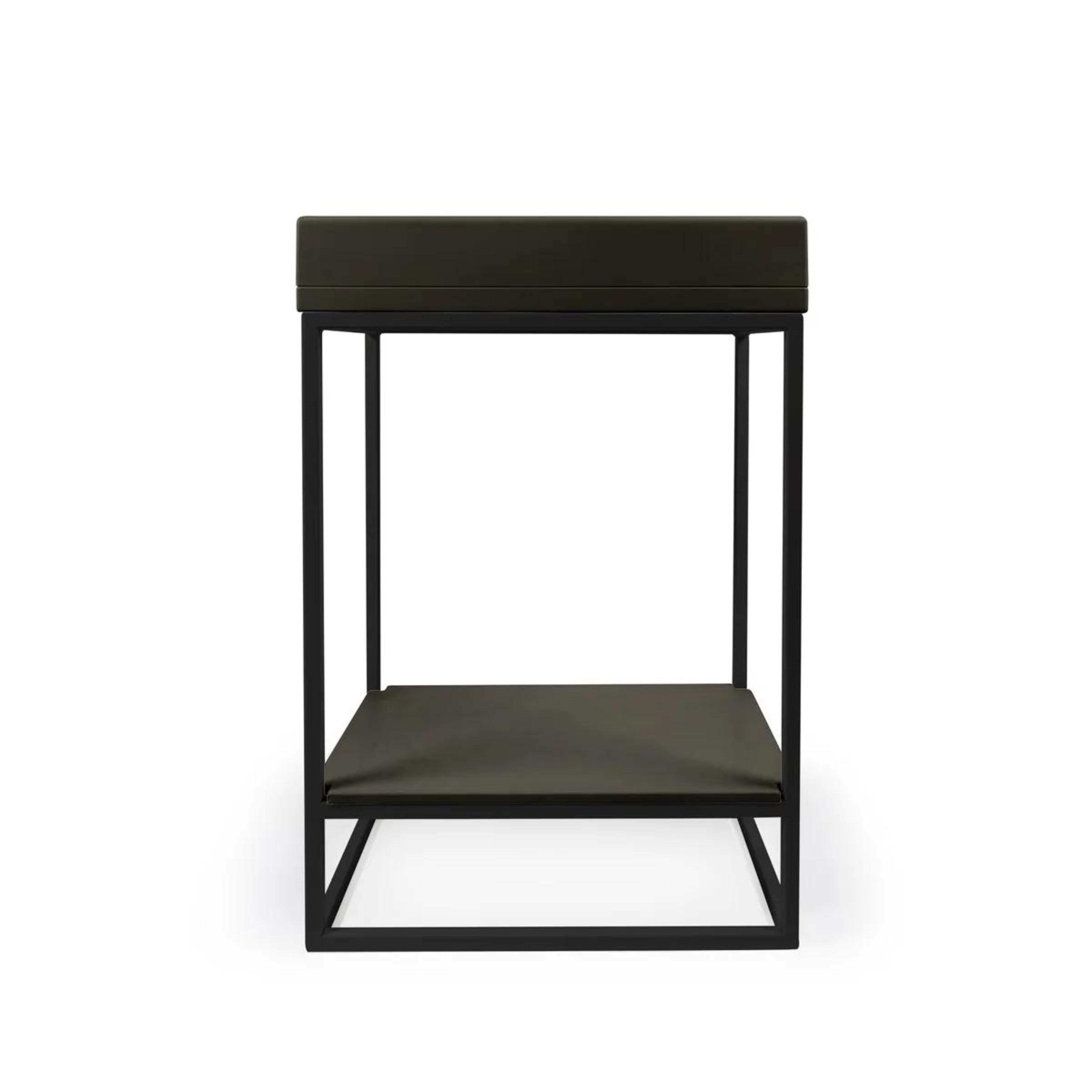 NOOD CO BOX BASIN VANITY SET CHARCOAL 595MM