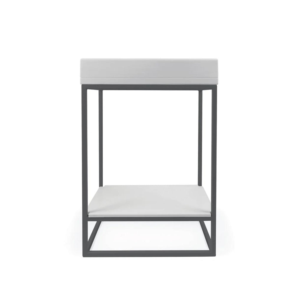 NOOD CO BOX BASIN VANITY SET MORNING MIST 595MM