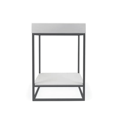 NOOD CO BOX BASIN VANITY SET MORNING MIST 595MM