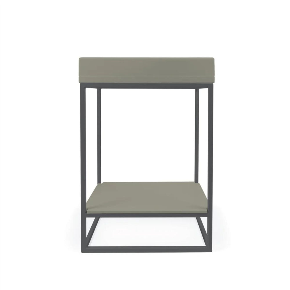 NOOD CO BOX BASIN VANITY SET OLIVE 595MM