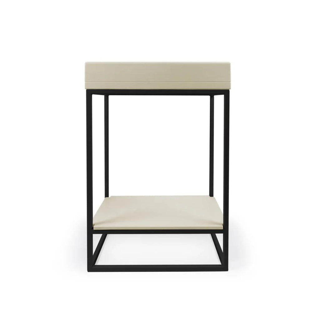 NOOD CO BOX BASIN VANITY SET SAND 595MM