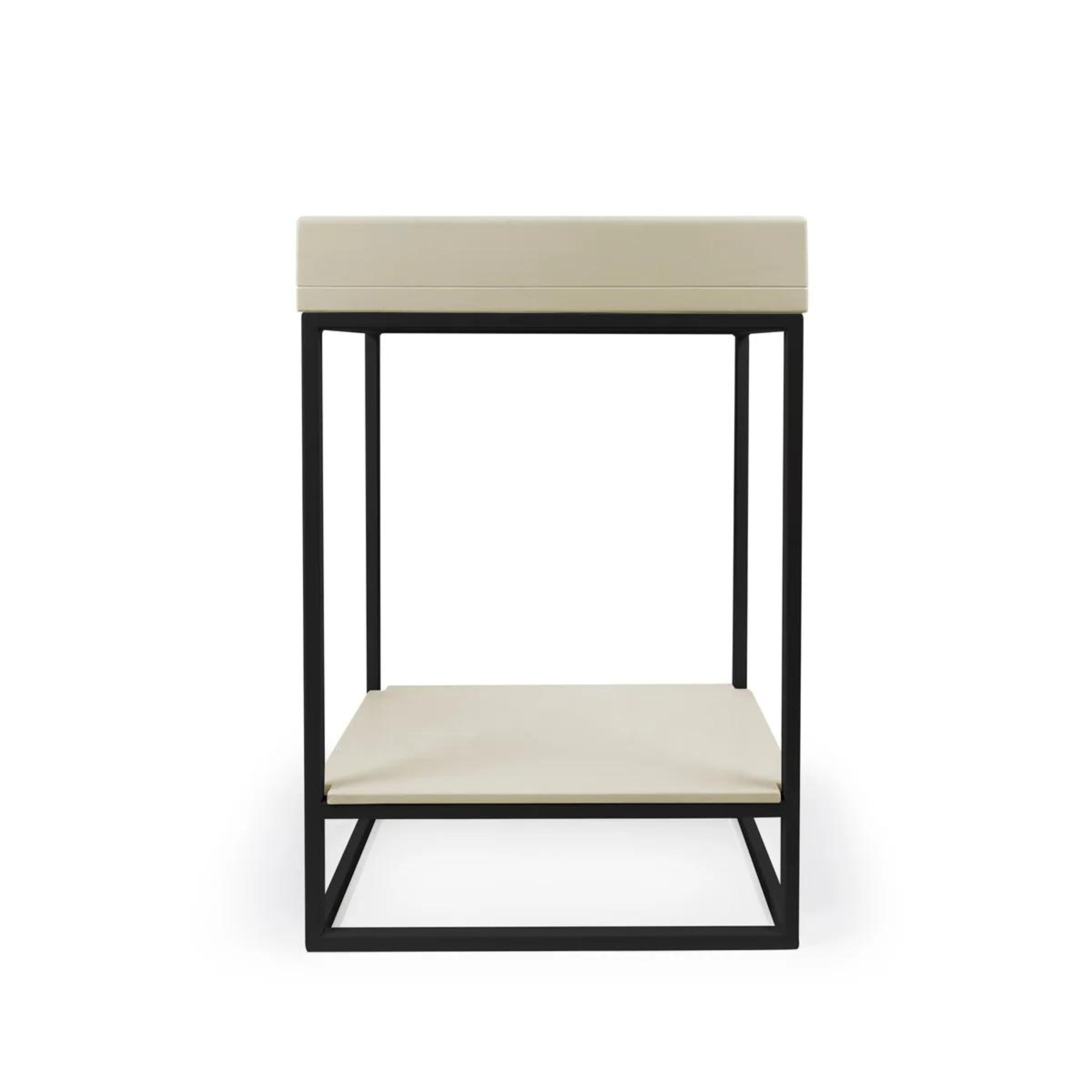 NOOD CO BOX BASIN VANITY SET SAND 595MM