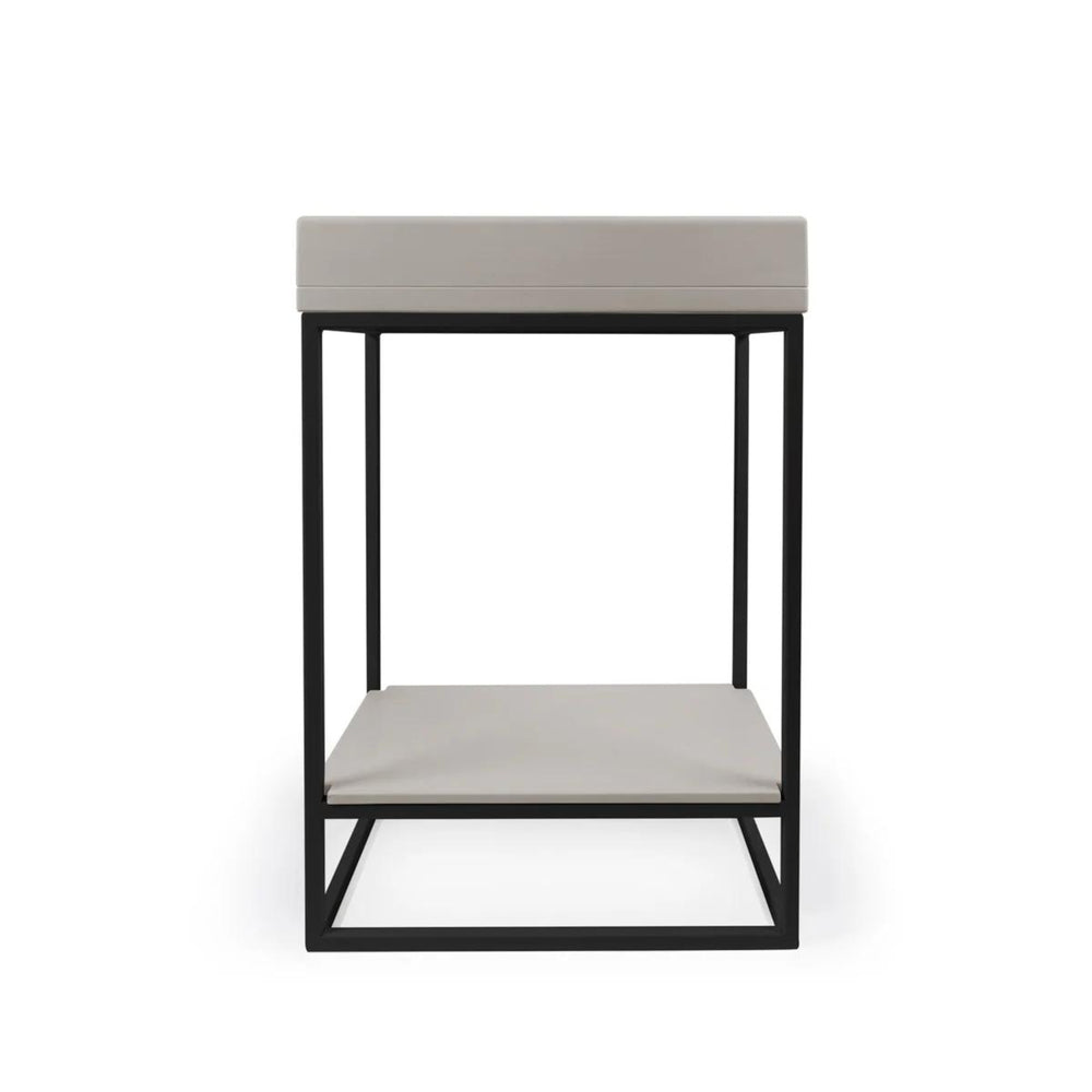 NOOD CO BOX BASIN VANITY SET SKY GREY 595MM