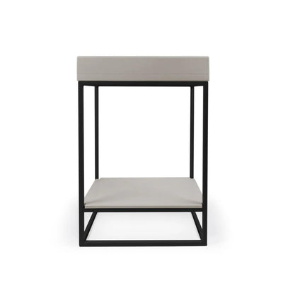 NOOD CO BOX BASIN VANITY SET SKY GREY 595MM