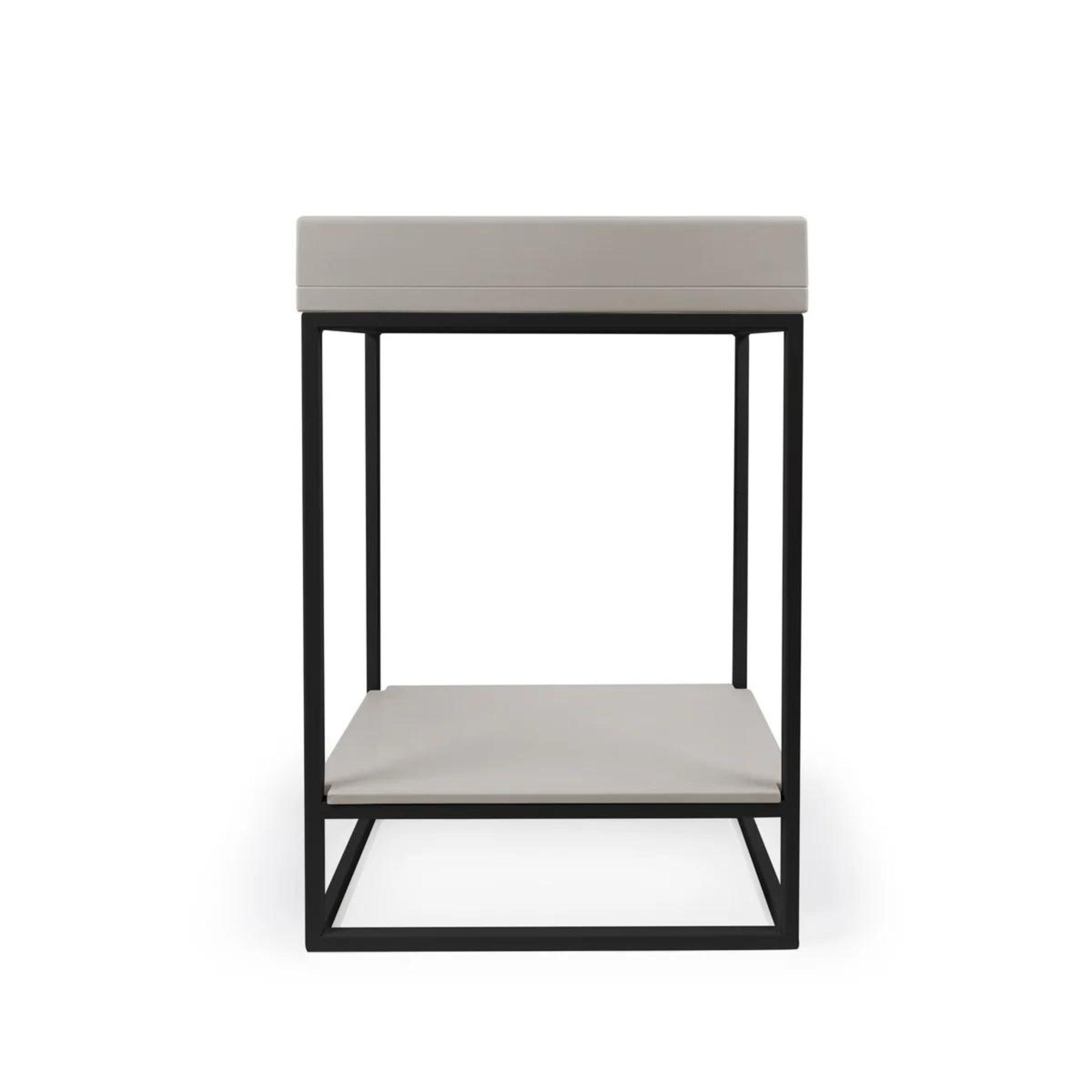 NOOD CO BOX BASIN VANITY SET SKY GREY 595MM