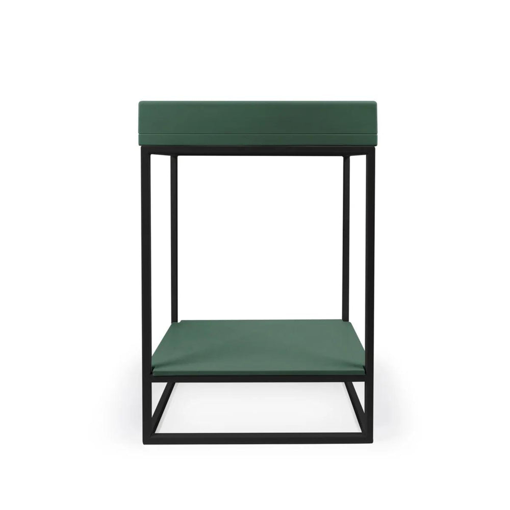 NOOD CO BOX BASIN VANITY SET TEAL 595MM