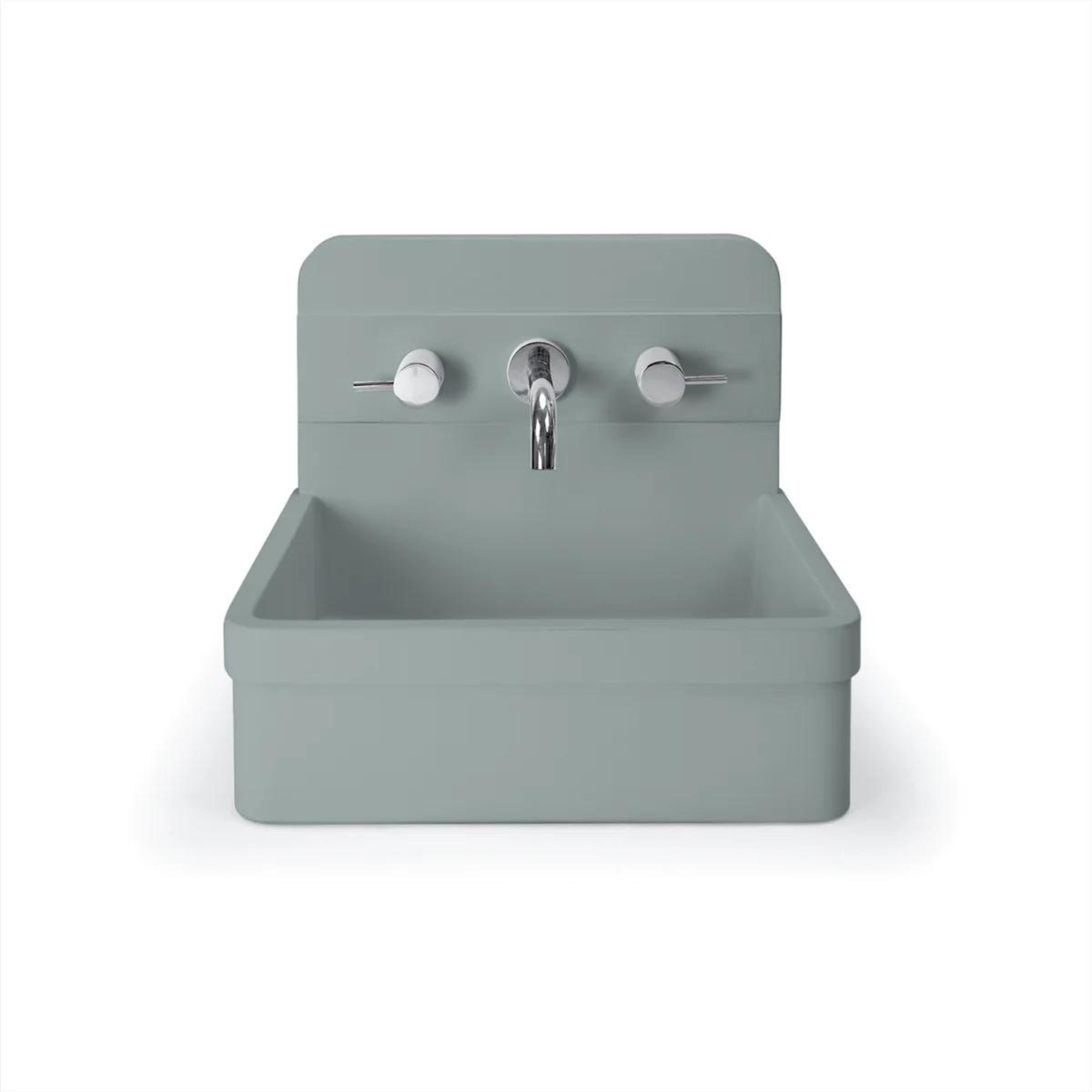NOOD CO HERBERT ABOVE COUNTER / WALL HUNG BASIN ROWBOAT 410MM