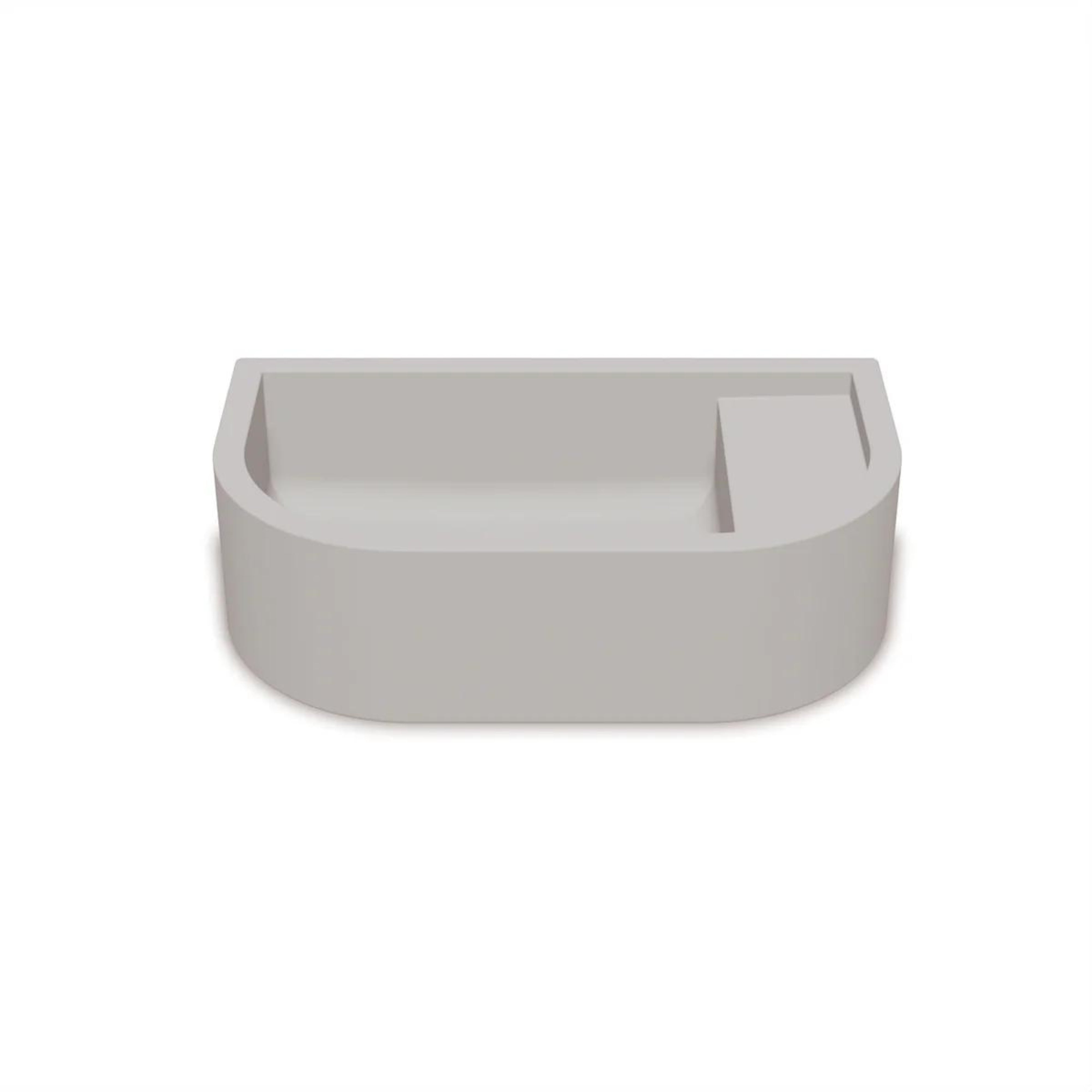 NOOD CO LOOP 01 ABOVE COUNTER / WALL HUNG BASIN CLOUD 440MM