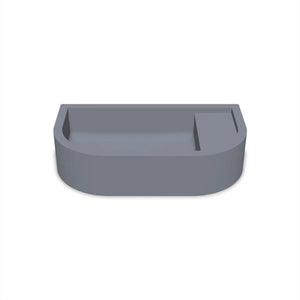 NOOD CO LOOP 02 ABOVE COUNTER / WALL HUNG BASIN COPAN BLUE 540MM