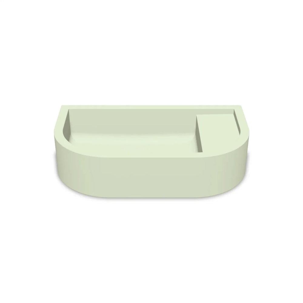 NOOD CO LOOP 02 ABOVE COUNTER / WALL HUNG BASIN MINT 540MM