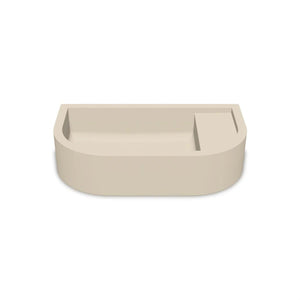 NOOD CO LOOP 02 ABOVE COUNTER / WALL HUNG BASIN MUSHROOM 540MM