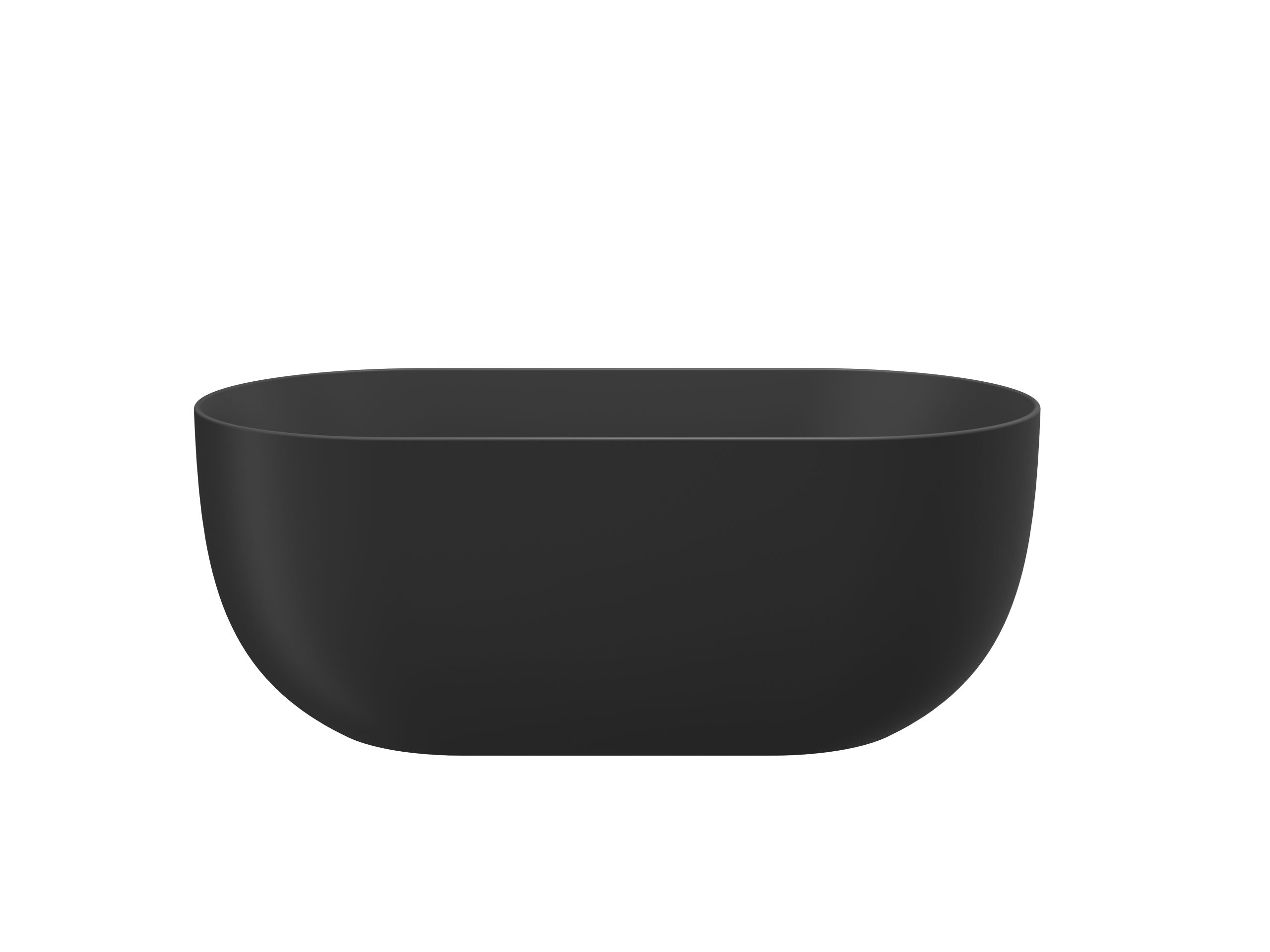 LINSOL NORA FREESTANDING BATHTUB MATTE BLACK (AVAILABLE IN 1500MM AND 1700MM)
