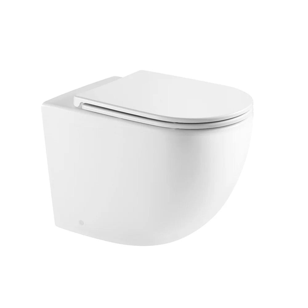 MERCIO NORTON99 QUIET FLUSH WALL FACED FLOOR PAN MATTE WHITE