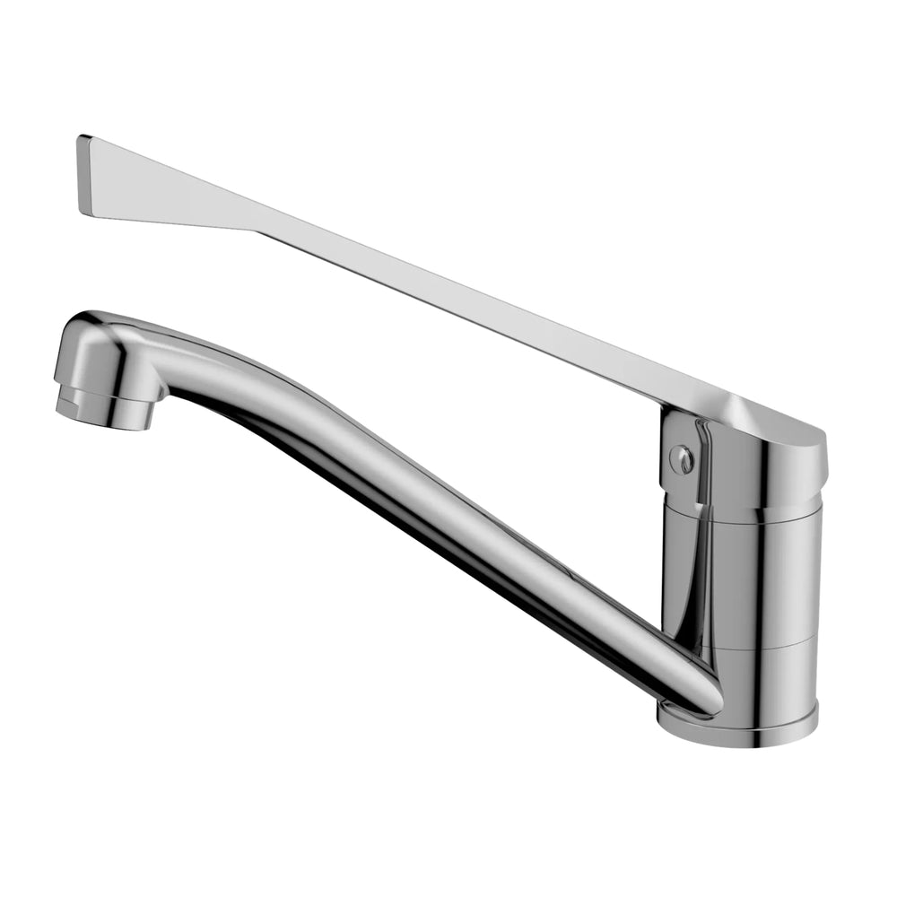 NERO CLASSIC CARE SINK MIXER WITH EXTENDED HANDLE 253MM CHROME