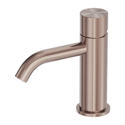 NERO ZEN BASIN MIXER HANDLESS 157MM BRUSHED BRONZE