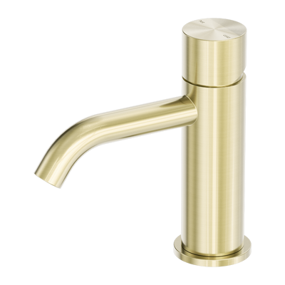 NERO ZEN BASIN MIXER HANDLESS 157MM BRUSHED GOLD