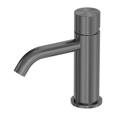 NERO ZEN BASIN MIXER HANDLESS 157MM GRAPHITE