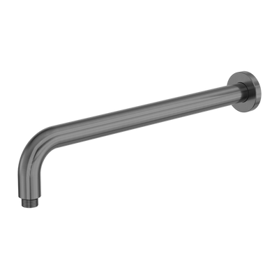 NERO ZEN ROUND SHOWER ARM 400MM GRAPHITE