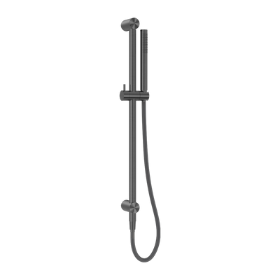 NERO ZEN SHOWER RAIL WITH OUTDOOR SHOWER HOSE GRAPHITE