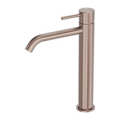 NERO ZEN TALL BASIN MIXER 288MM BRUSHED BRONZE