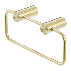 NERO ZEN HAND TOWEL RING BRUSHED GOLD