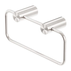 NERO ZEN HAND TOWEL RING BRUSHED NICKEL