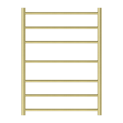 NERO MECCA NON-HEATED TOWEL LADDER BRUSHED GOLD 600MM