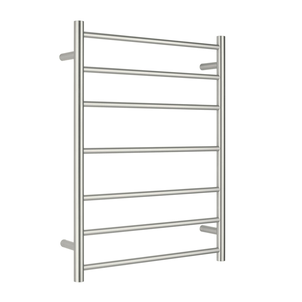 NERO NON-HEATED TOWEL LADDER BRUSHED NICKEL 600MM