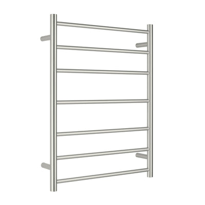 NERO MECCA NON-HEATED TOWEL LADDER BRUSHED NICKEL 600MM