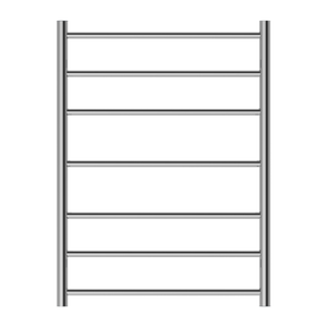 NERO MECCA NON-HEATED TOWEL LADDER CHROME 600MM