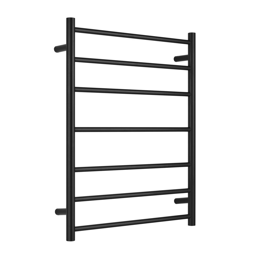 NERO NON-HEATED TOWEL LADDER MATTE BLACK 600MM