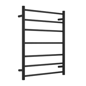 NERO MECCA NON-HEATED TOWEL LADDER MATTE BLACK 600MM