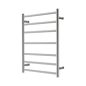 NERO MECCA 240V 7 BAR HEATED TOWEL LADDER CHROME