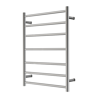 NERO MECCA 7-BAR LADDER HEATED TOWEL CHROME 800MM