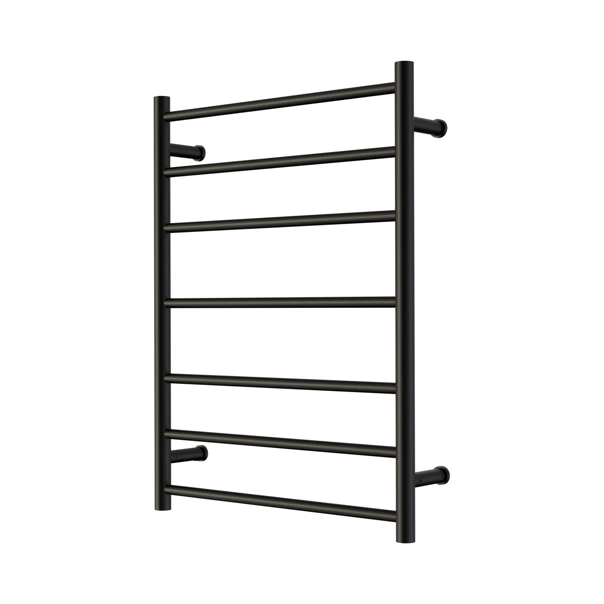 NERO MECCA 240V 7 BAR HEATED TOWEL LADDER MATTE BLACK