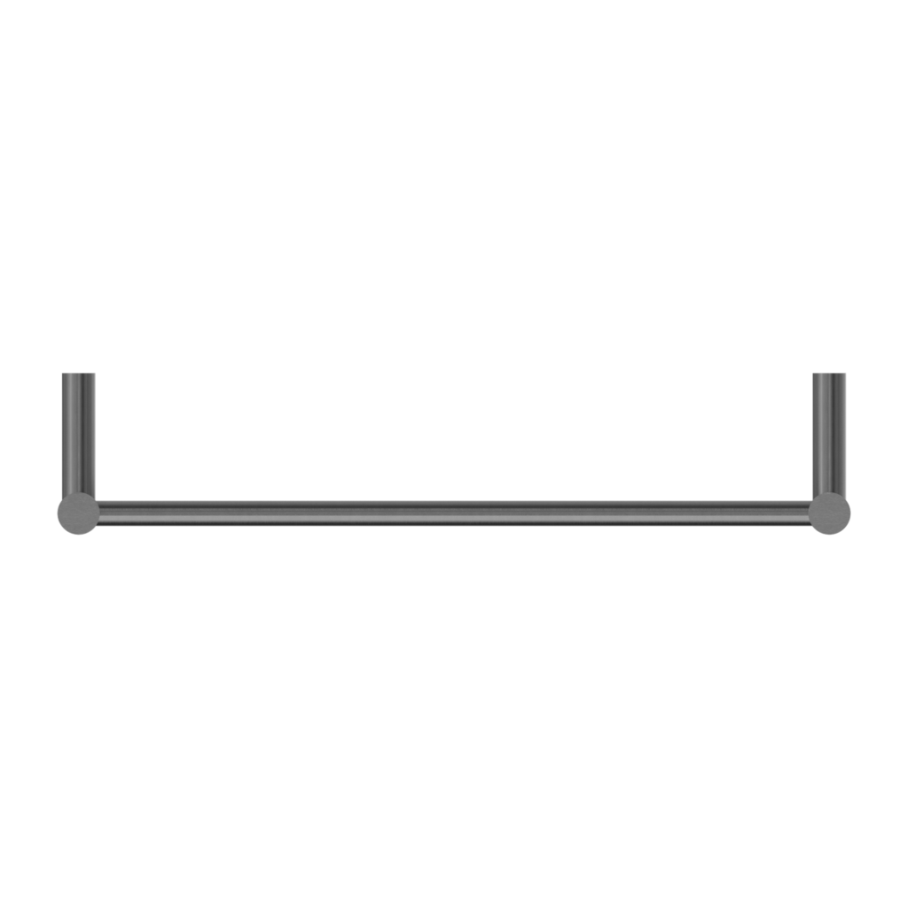 NERO NON-HEATED TOWEL LADDER GUN METAL 600MM