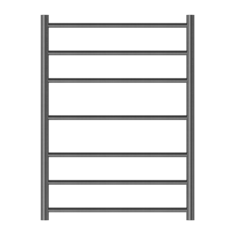 NERO MECCA NON-HEATED TOWEL LADDER GUN METAL 600MM