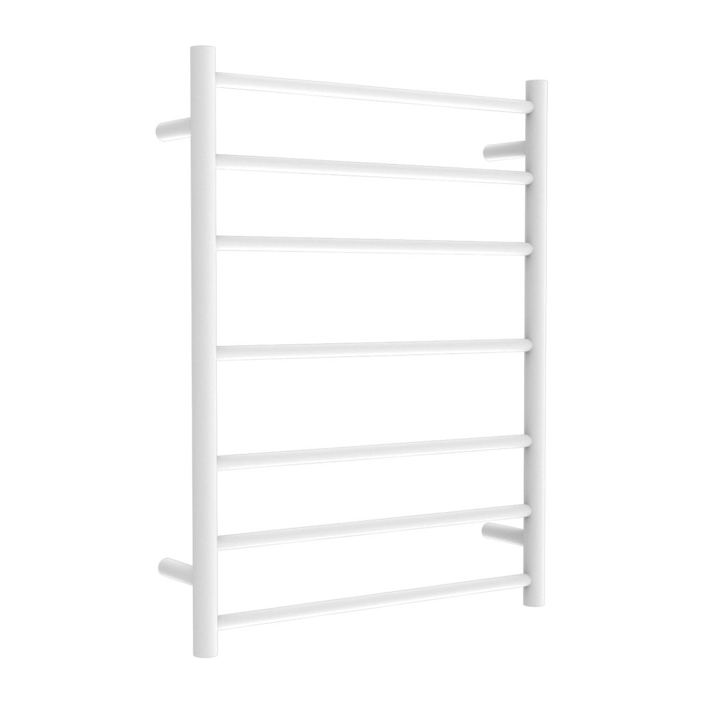 NERO NON-HEATED TOWEL LADDER MATTE WHITE 600MM