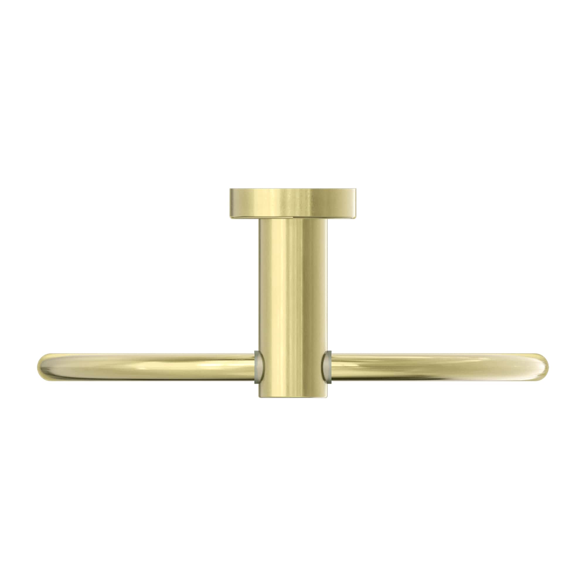 NERO MECCA HAND TOWEL RING BRUSHED GOLD