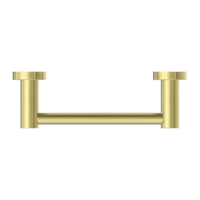 NERO MECCA NON-HEATED HAND TOWEL RAIL 230MM BRUSHED GOLD