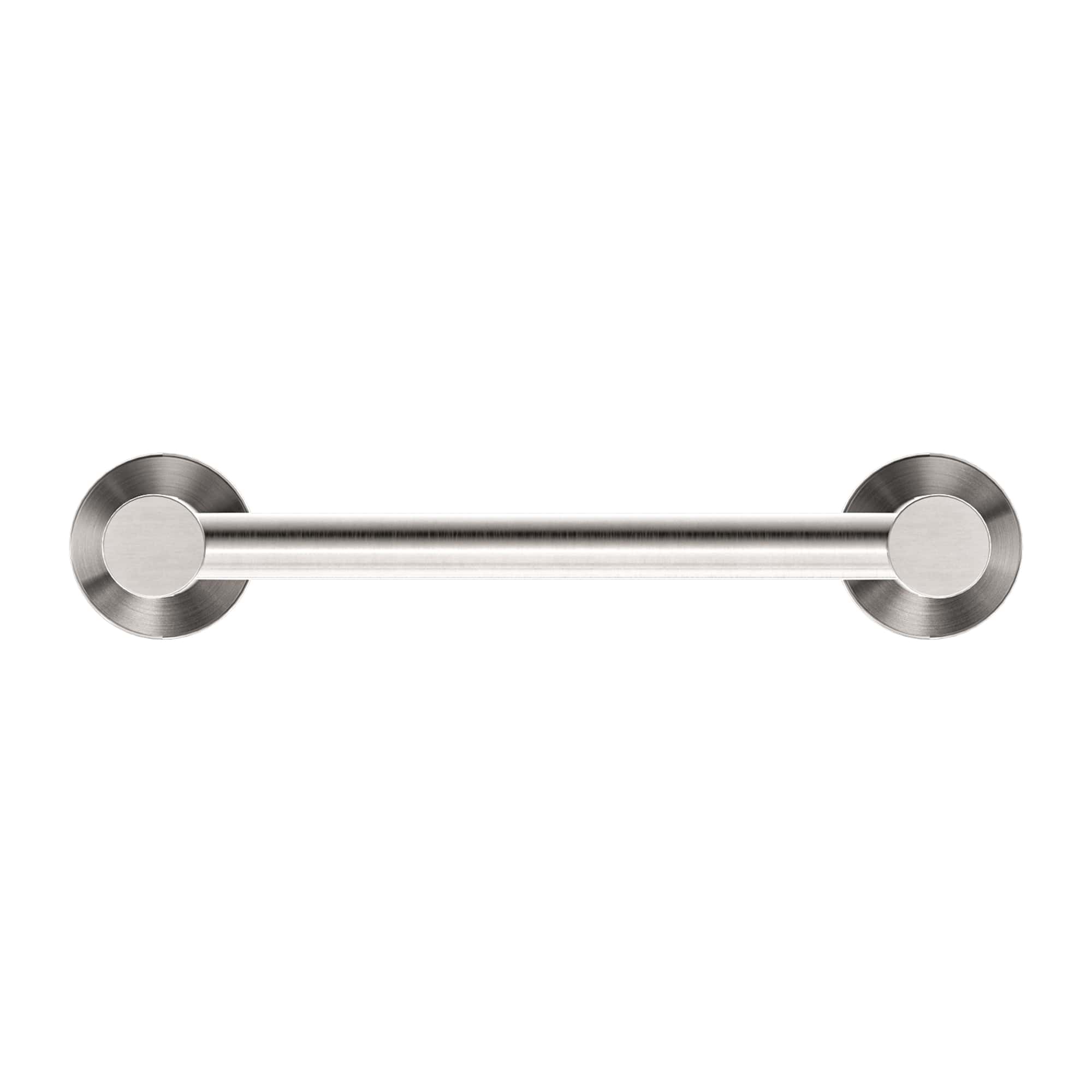 NERO MECCA NON-HEATED HAND TOWEL RAIL 230MM BRUSHED NICKEL